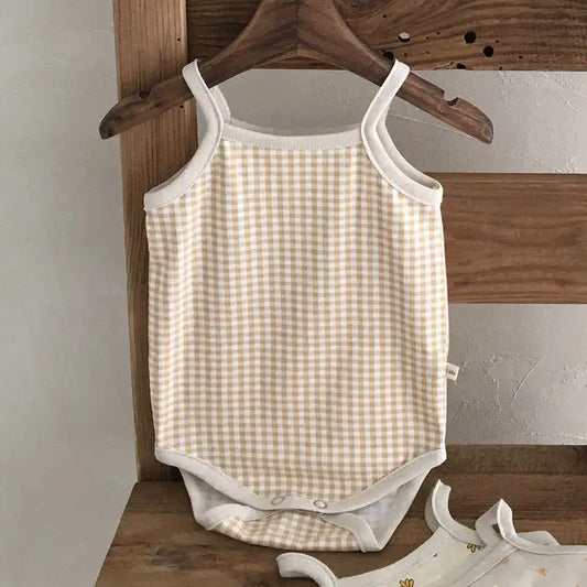 Baby Girls Sleeveless Onesie