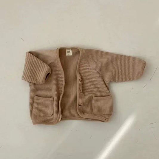 Soft Patch Pocket Cardigan for Baby & Toddler