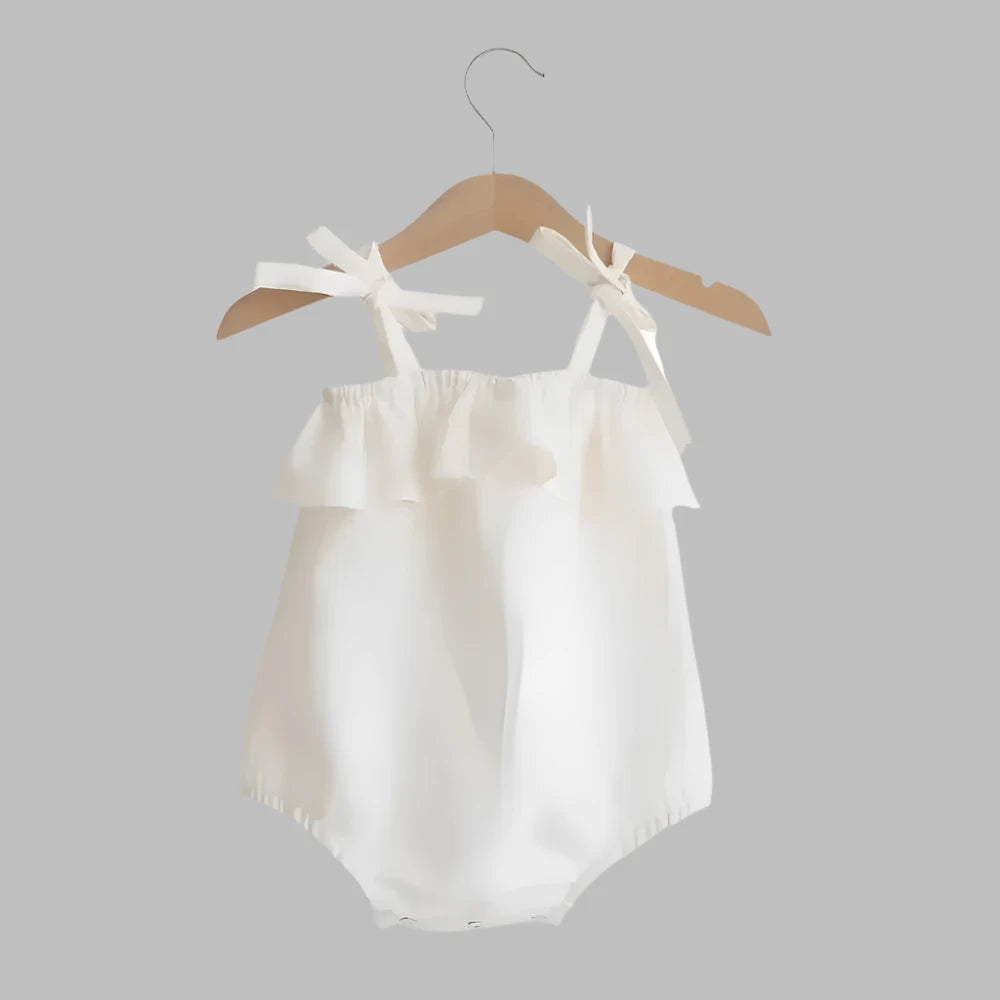 Sweet Summer Romper in White