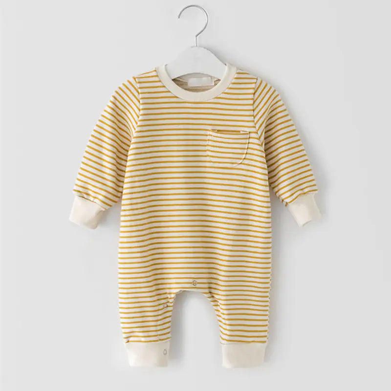 Striped One-Piece Jumpsuit for Baby