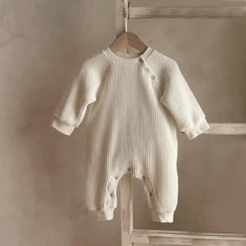 Soft Cotton One-Piece Jumpsuit For Baby & Toddler