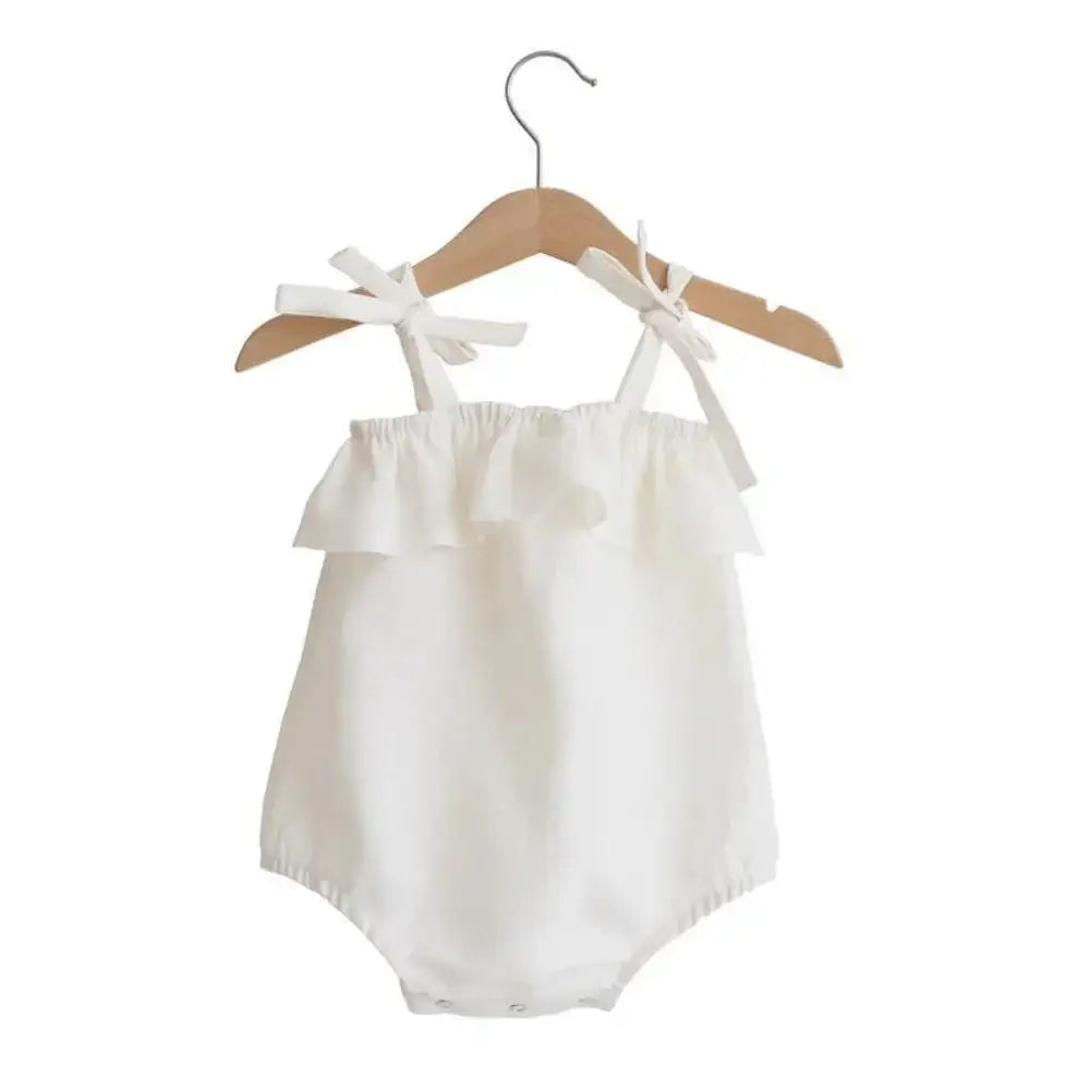 Sweet Summer Romper in White